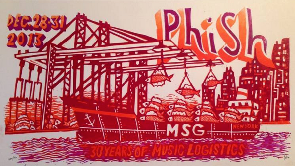We Ranked the 10 Top Phish Posters Made by Jim Pollock