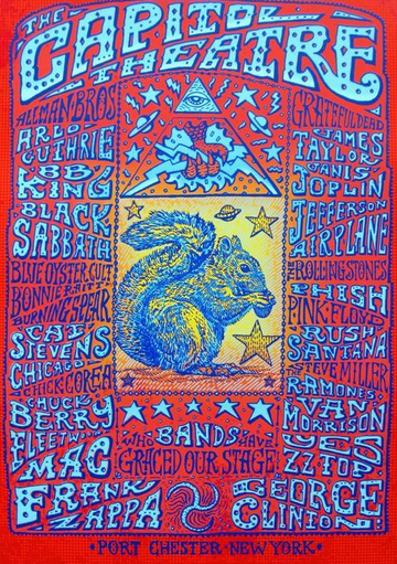 David Welker Poster - 2012 Capitol Theatre