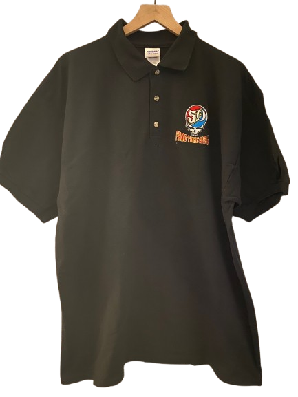 Grateful Dead Fare Thee Well Black Polo
