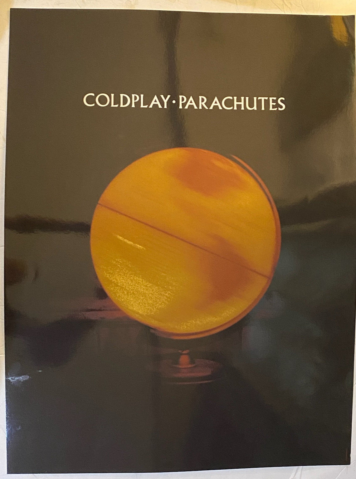 Coldplay Parachutes poster