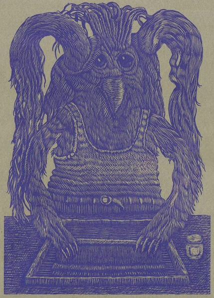 David Welker Poster - 2013 Squeegee Bird