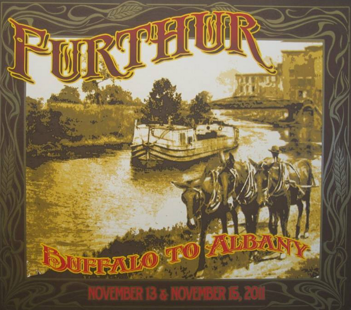 Furthur Poster 2011, Buffalo to Albany