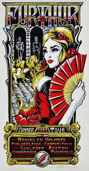 Furthur Poster 2013, Summer Tour