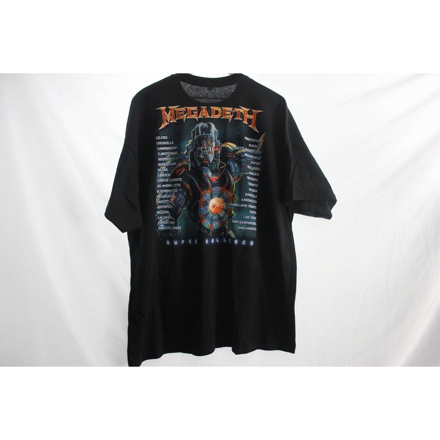 Megadeth T-Shirt - Super Collider - Jam Band Merch