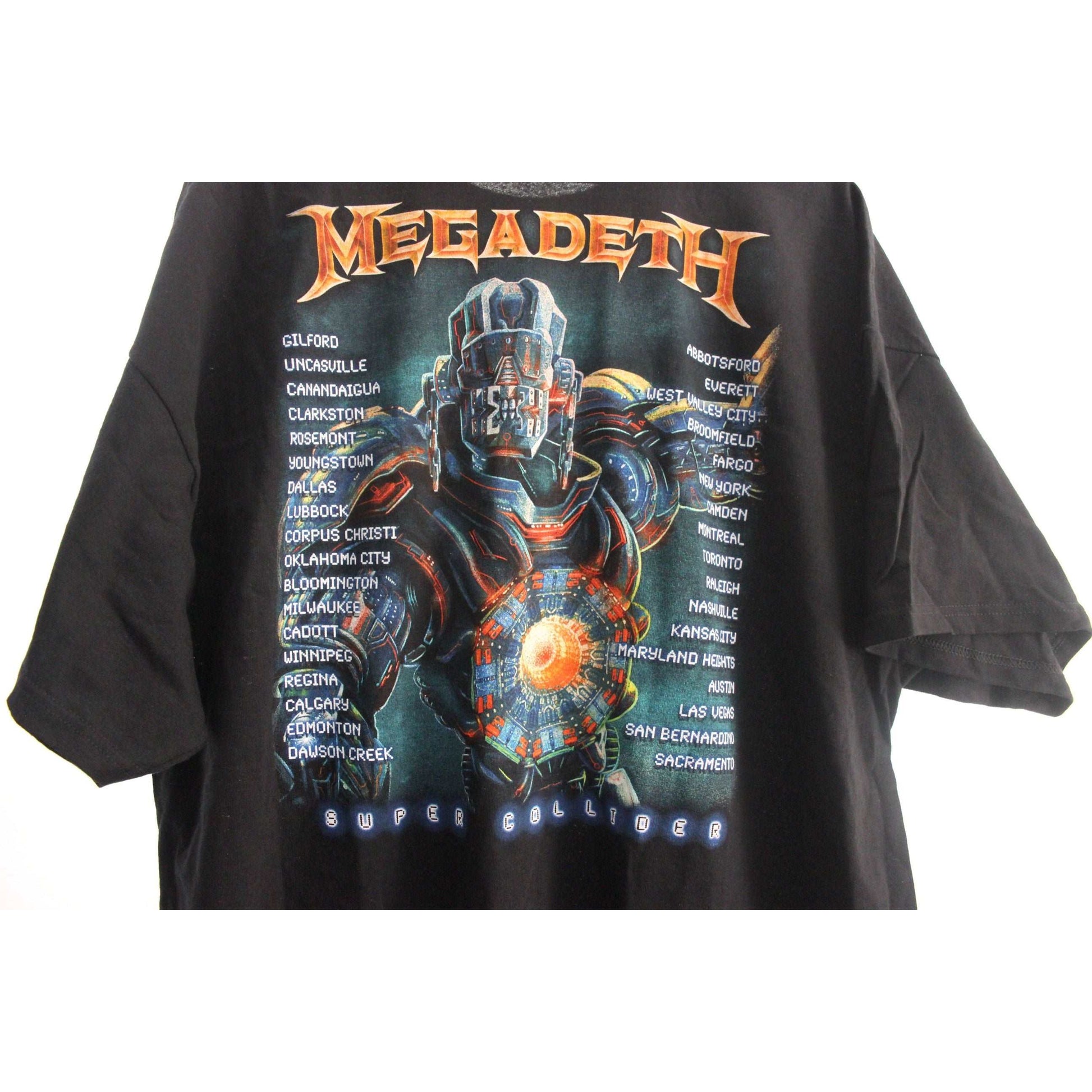 Megadeth T-Shirt - Super Collider - Jam Band Merch