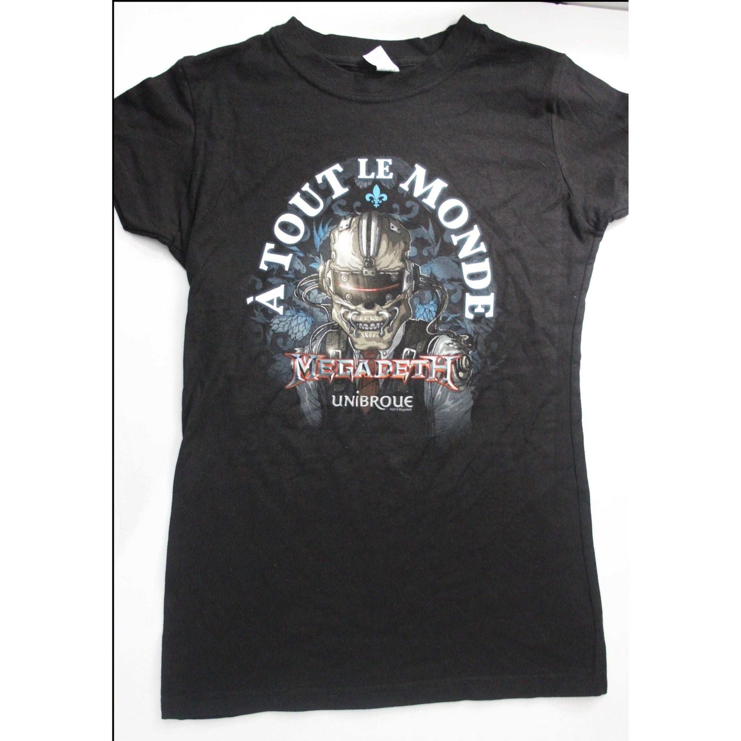 Megadeth T-Shirt, A Tout Le Monde Unibroue - Jam Band Merch
