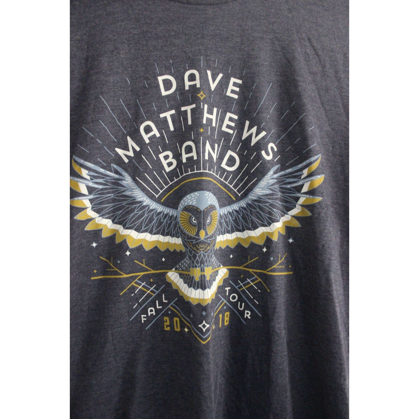 Dave Matthews Band 2018 Fall Tour T-Shirt - Jam Band Merch