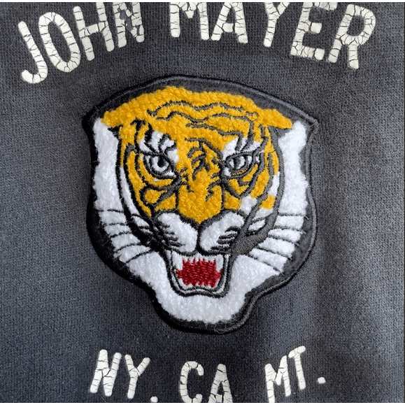 Hoodie - John Mayer Tiger Full Zip Sweatshirt - Jam Band Merch