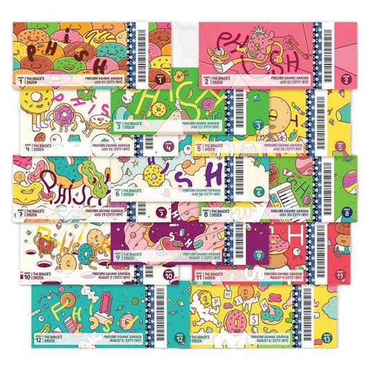 Phish Magnet: Baker's Dozen Magnet Set (12 of 13 Nights) - Jam Band Merch