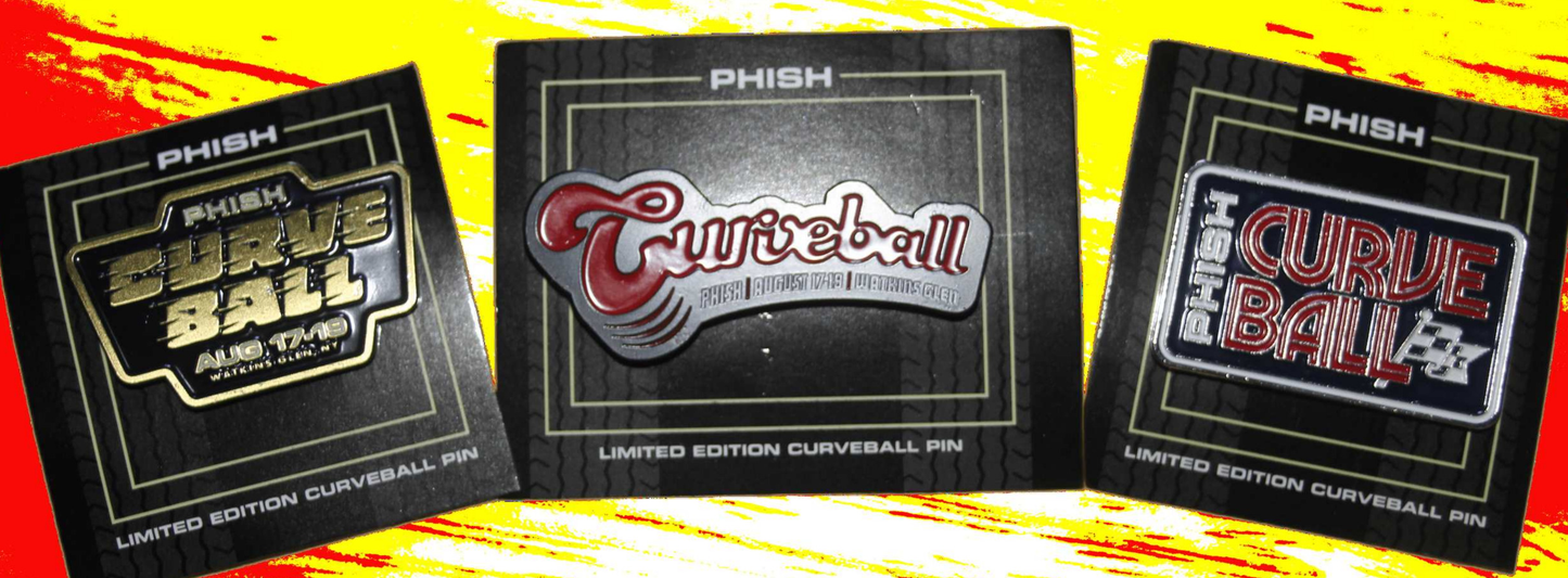 Phish Curveball Pin Package - Jam Band Merch