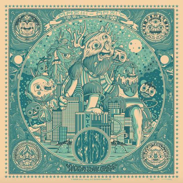 Phish Poster - New Years 2013 - Jam Band Merch