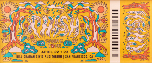 Phish Magnet: 2025 San Francisco, CA | Bill Graham Civic Auditorium