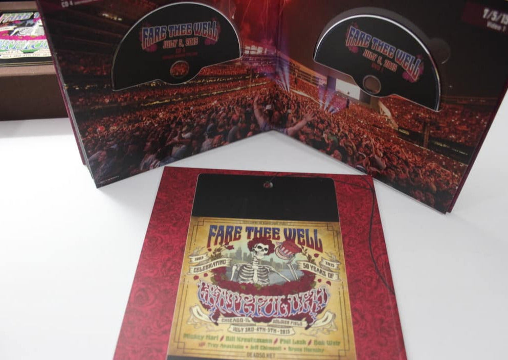 Grateful Dead Fare Thee Well DVD box set