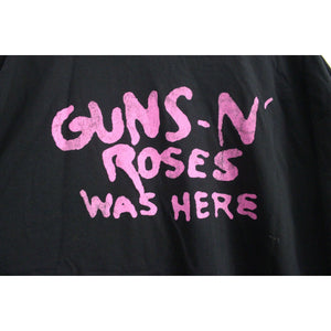 Guns N Roses Was Here Appetite for Destruction Concert Shirt - Jam Band Merch