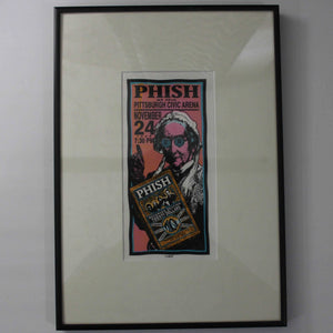 Vault's Reserve Collection - Phish Poster Pittsburgh Penn Civic Arena 1995 - Jam Band Merch