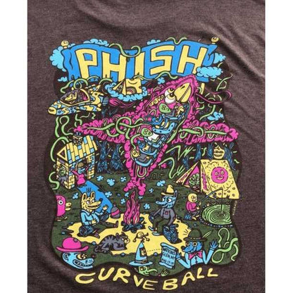 PHISH Tシャツ 新品 Phish: Short sleeve t-shirt, Curveball Festival Killer Acid
