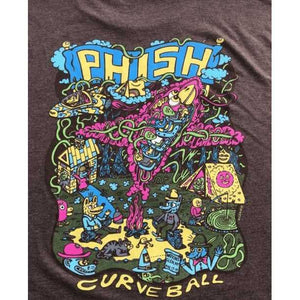 Short sleeve t-shirt: Curveball Killer Acid - Jam Band Merch