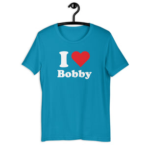 I ❤️ Bobby t-shirt